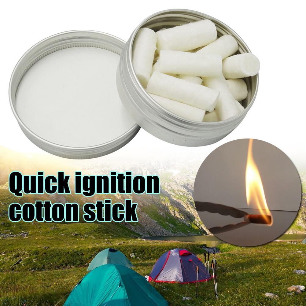 12pcs 야외 캠핑 파라핀 왁스 생존 화재 스타터 도 - Fire Starting Kit 리뷰 및 가격