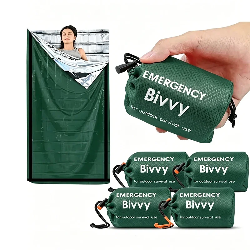 비상용 침낭, PE 알루미늄 필름 비비백 (프리미엄 파 - Bivy Bag Emergency 리뷰 및 가격